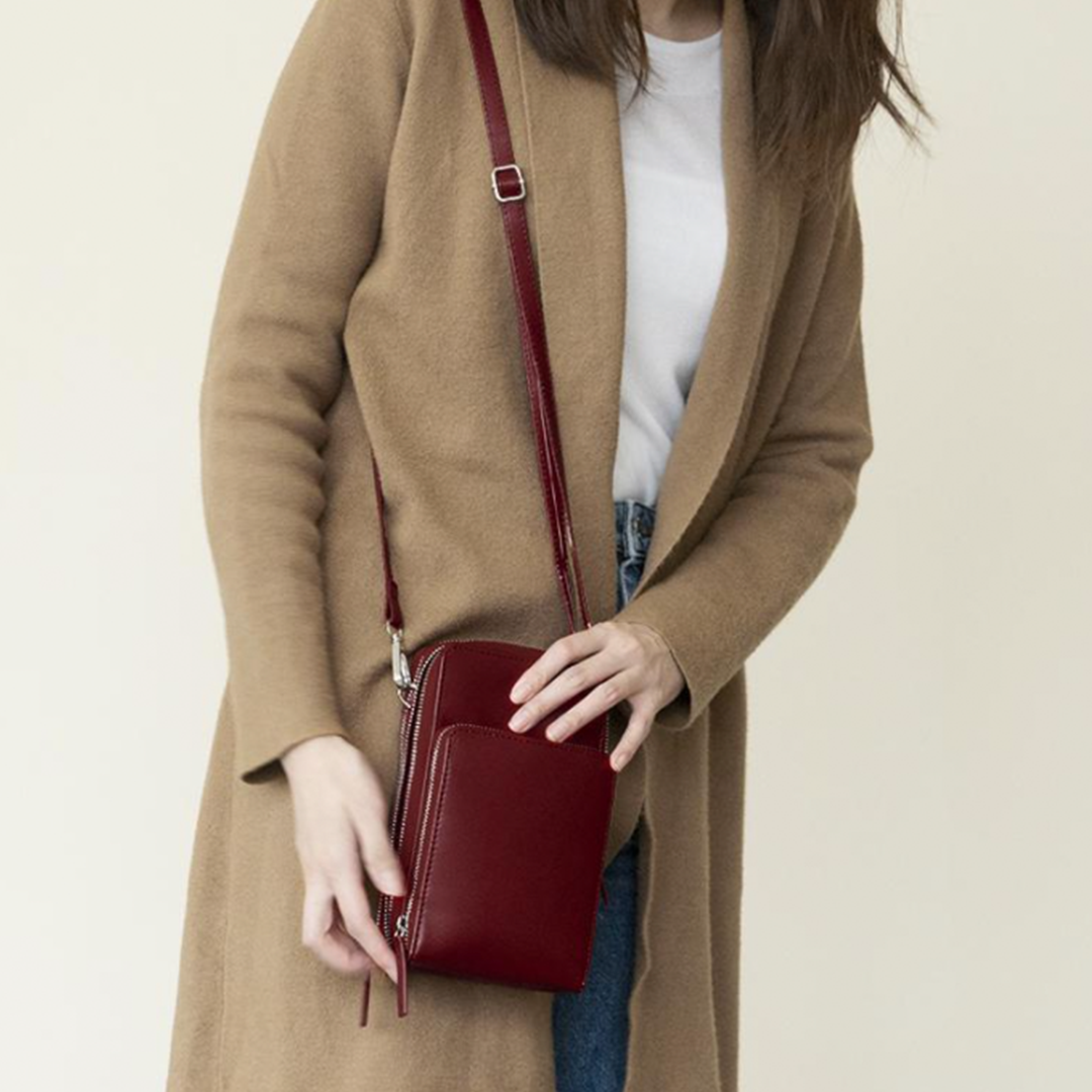 Crossbody Tas Dames – Compacte Wallet Schoudertas