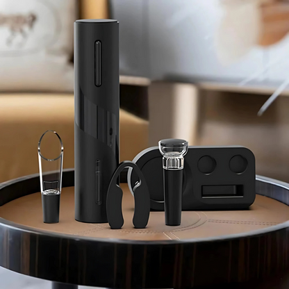 WineWave – Dé Luxe Elektrische Wijnopener Set
