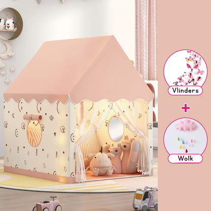 Prinsessen Speeltent voor Kinderen – Magisch Speelhuis voor Binnen & Buiten