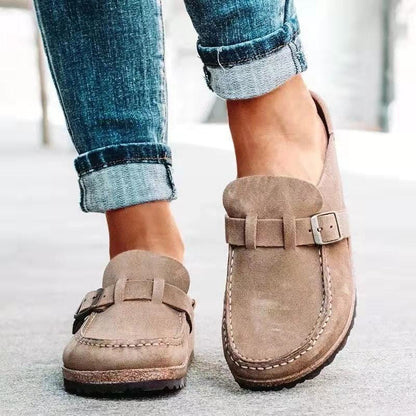 Suède Sandalen Heren – Loafer Stijl met Comfortabele Pasvorm