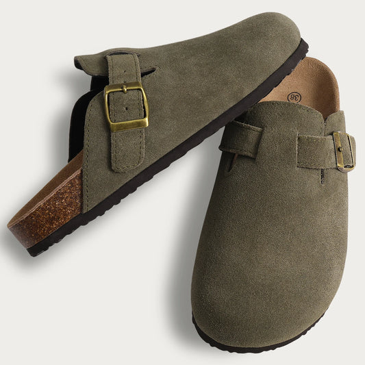 OrthoWalk – Unisex Suede Orthopedische Slippers