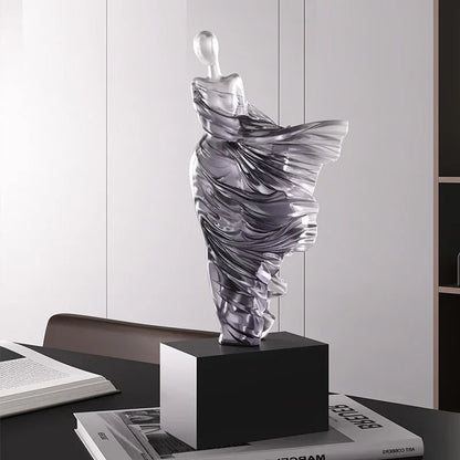Beeld 'In the Wind' – Moderne Kunst voor Interieur & Kantoor