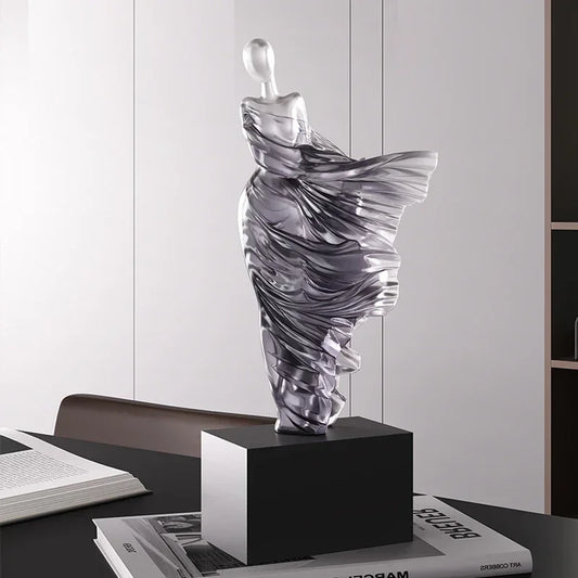Beeld 'In the Wind' – Moderne Kunst voor Interieur & Kantoor