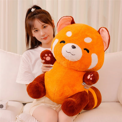 Rode Panda Knuffel - Schattig Pluche Speelgoed