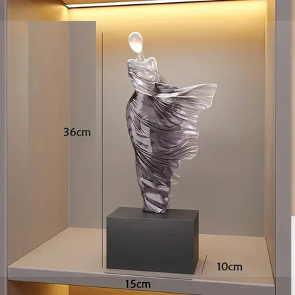 Beeld 'In the Wind' – Moderne Kunst voor Interieur & Kantoor