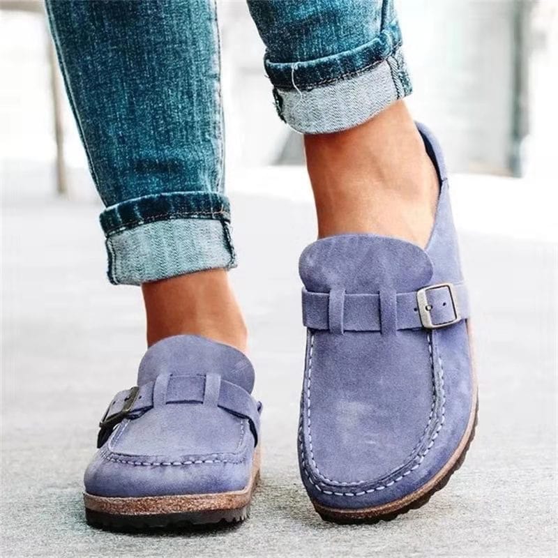 Suède Sandalen Heren – Loafer Stijl met Comfortabele Pasvorm