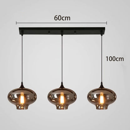 Moderne Hanglamp – Luxe Glaslamp Industrieel Interieur