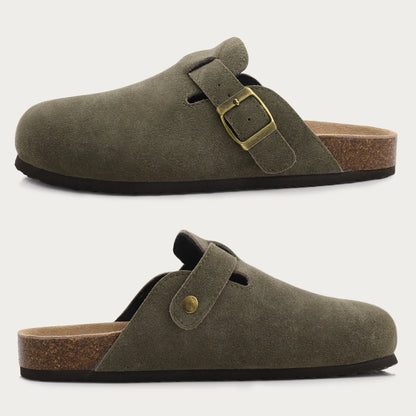 OrthoWalk – Unisex Suede Orthopedische Slippers