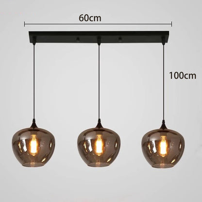 Moderne Hanglamp – Luxe Glaslamp Industrieel Interieur