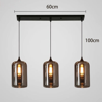 Moderne Hanglamp – Luxe Glaslamp Industrieel Interieur