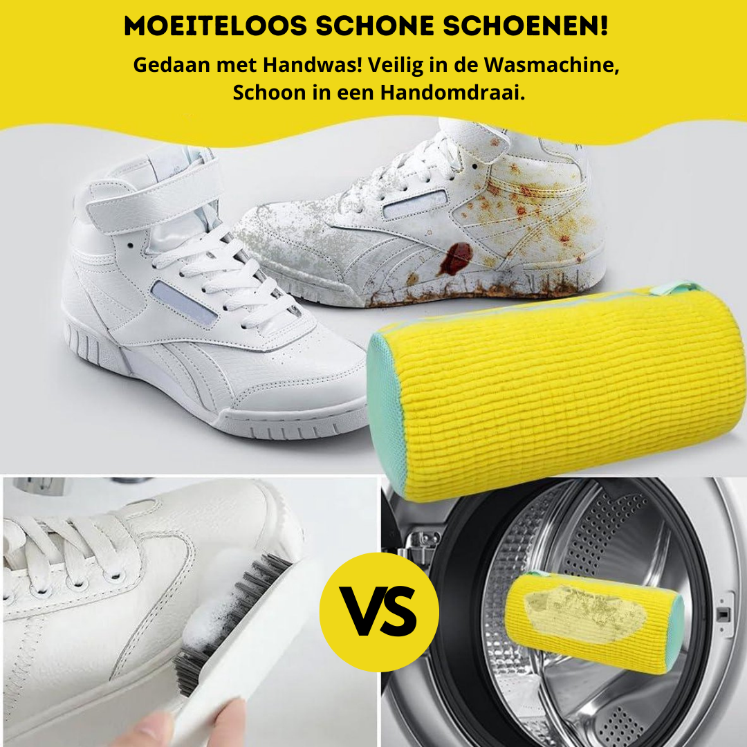 ShoeWash Pro - Snel & Makkelijk Schoenen Schoonmaken