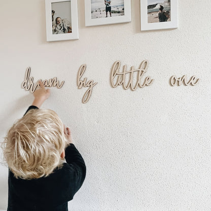 Boho Houten Wanddecoratie – Perfecte Touch voor je Baby- of Kinderkamer