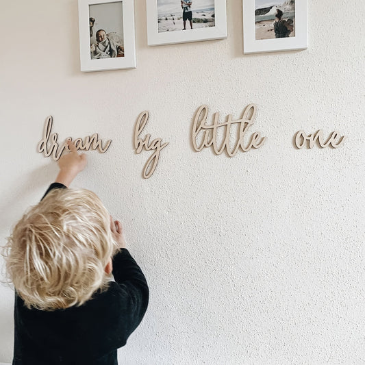 Boho Houten Wanddecoratie – Perfecte Touch voor je Baby- of Kinderkamer