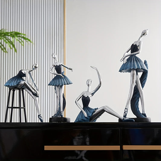 Balletdanseres Sculptuur – Elegante Decoratie voor Woonkamer