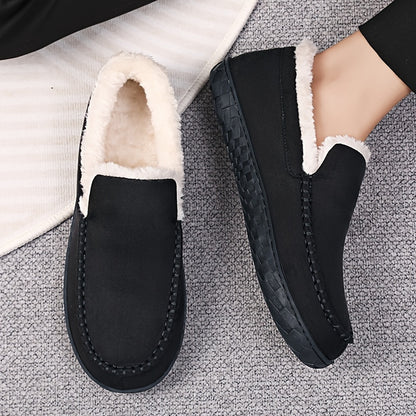 Warme Heren Pantoffels – Comfortabele en Antislip Loafers Sloffen