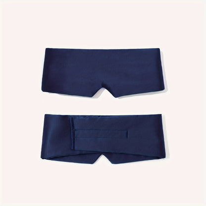 Luxe Satijnen Slaapmasker met Klittenbandsluiting