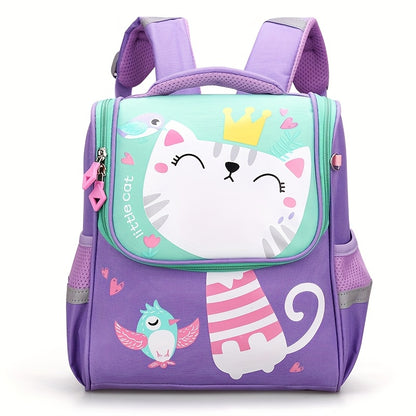 Kitten Rugzak voor Meisjes – Kleuter Schooltas