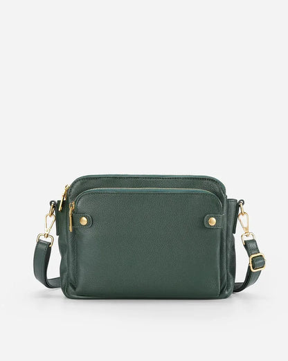LuxBag - Leren crossbody schoudertas dames tas