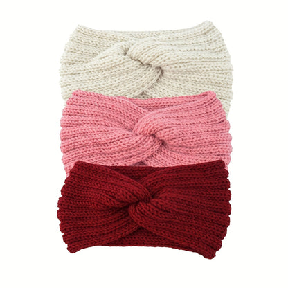 Gebreide Haarbanden Set – Warme Oorwarmers en Winter Accessoire