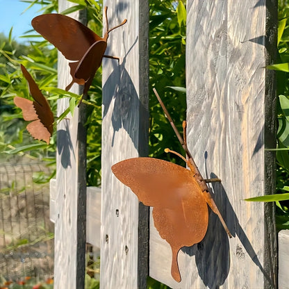 Vlinder Wanddecoratie – 12 Stuks Metalen Tuin Ornamenten