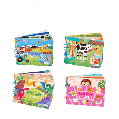 Busy Book – Educatief Zintuigen Boek voor Kinderen