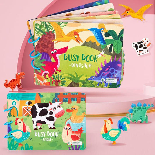 Busy Book – Educatief Zintuigen Boek voor Kinderen