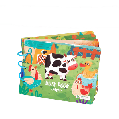 Busy Book – Educatief Zintuigen Boek voor Kinderen