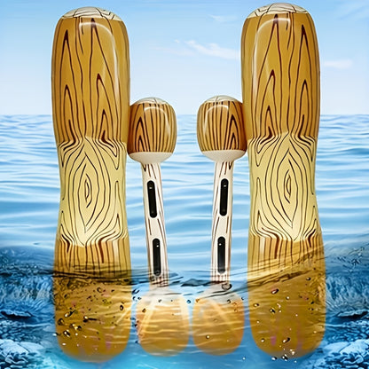 4-delige Set Opblaasbaar Zwembad Speelgoed - Ideaal voor Waterspellen, Zwembadfeestjes en Strandplezier