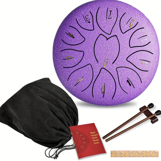Tongue Drum – Compacte Tongtrommel voor Meditatie & Muziek
