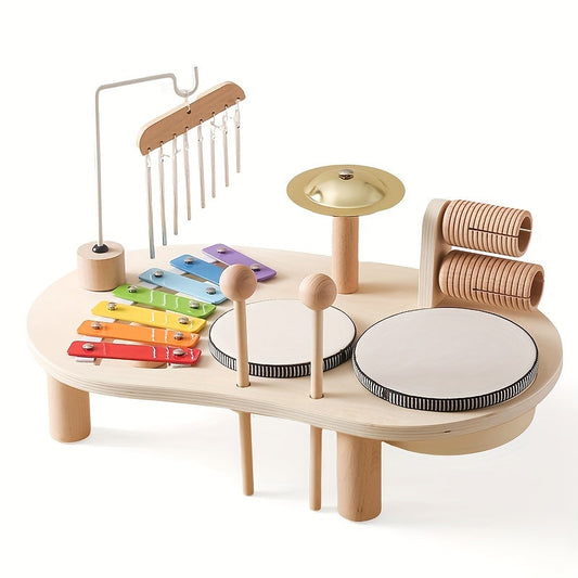 Houten Kinder Muziektafel – Creatief & Educatief Speelplezier!