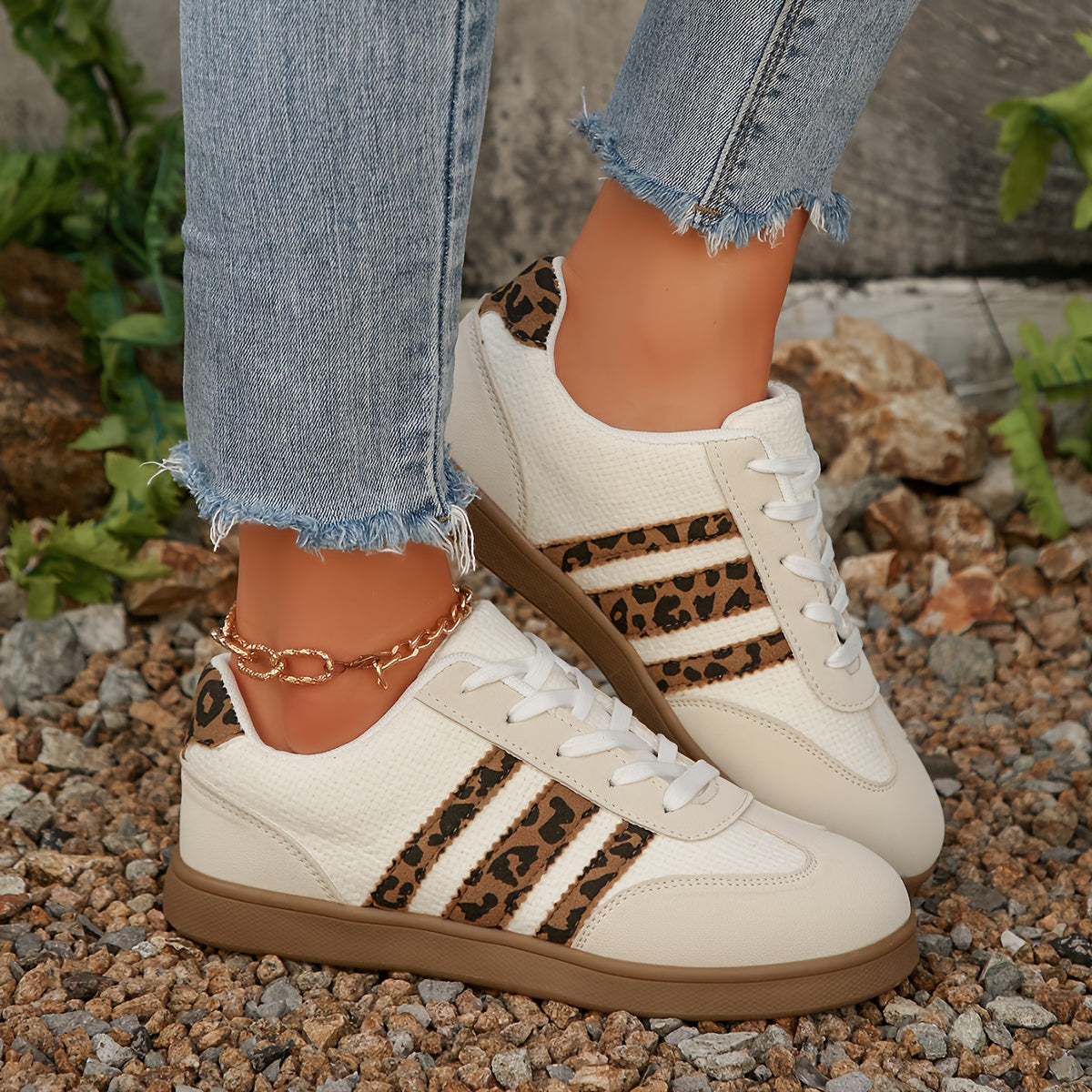 Dames Sneakers Luipaardprint