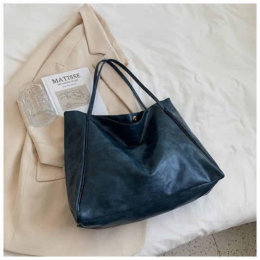 Avara – Elegante Luxe Leren Schoudertas