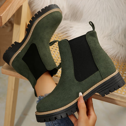 Casual Dames Schoenen – Enkellaarsjes voor Herfst en Winter