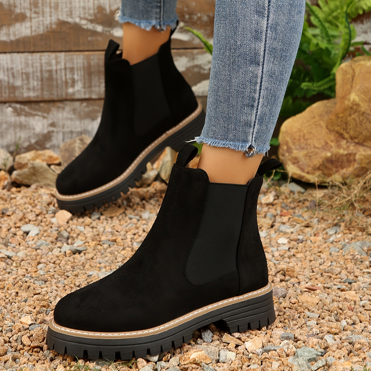Casual Dames Schoenen – Enkellaarsjes voor Herfst en Winter