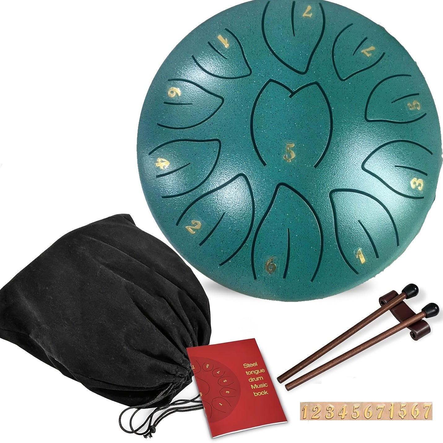 Tongue Drum – Compacte Tongtrommel voor Meditatie & Muziek