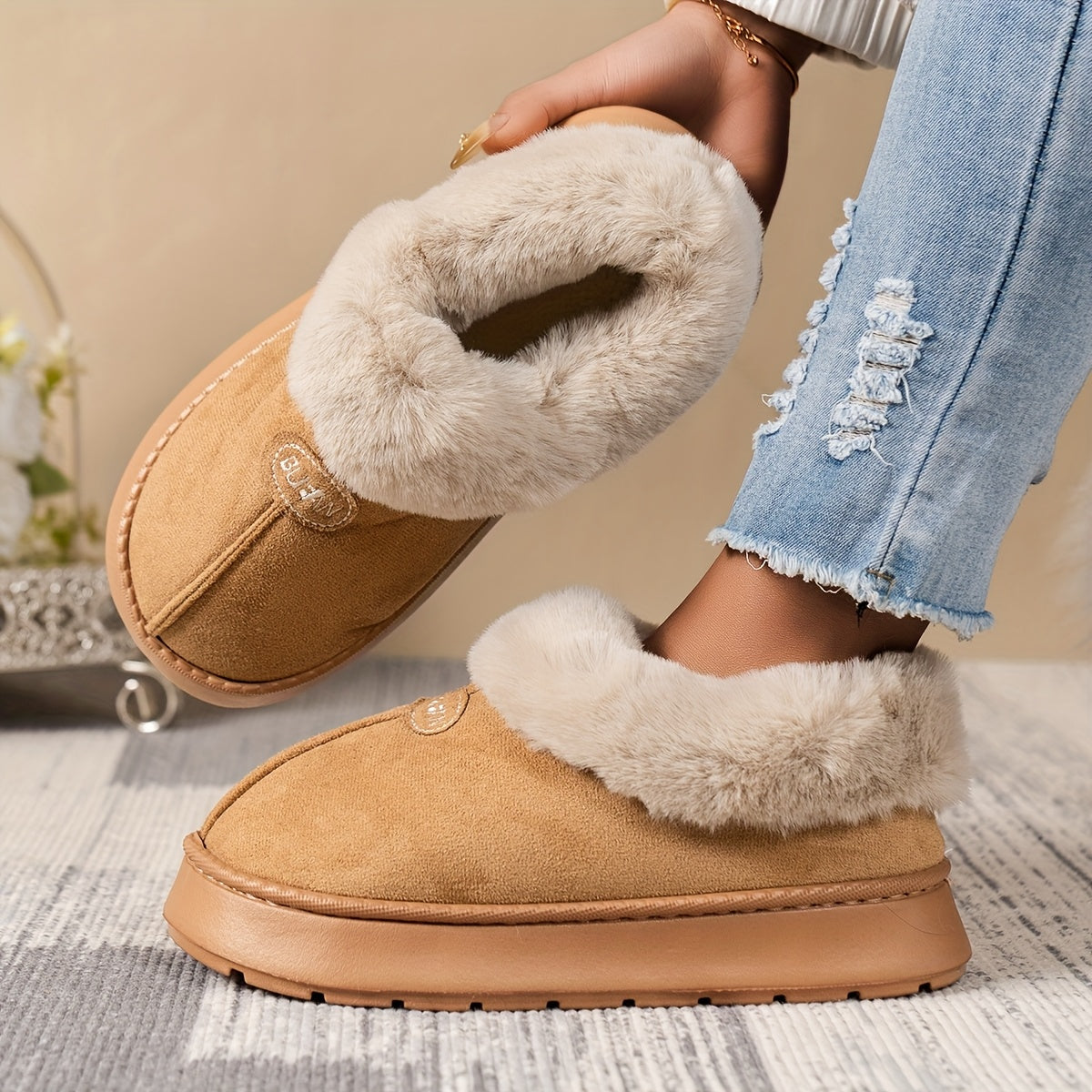Warme Winter Sloffen Dames