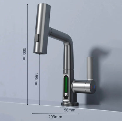 Slimme Keukenkraan met LED Display – Innovatief & Waterbesparend