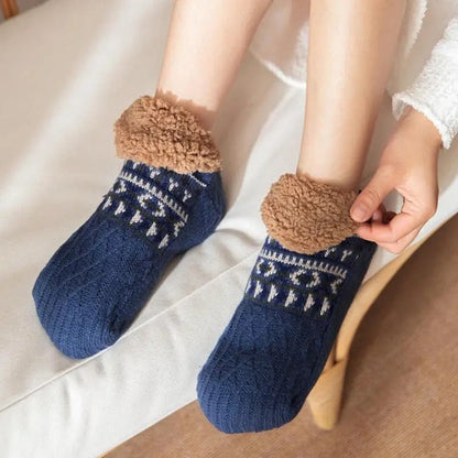 Warme Antislip Huissokken – Winter Sloffen