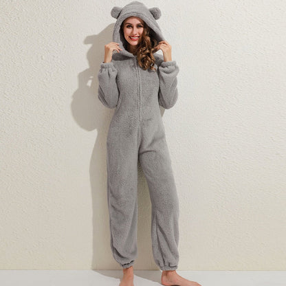 SnuggleSuits - Superzachte Fleece Onesie met Berenoortjes