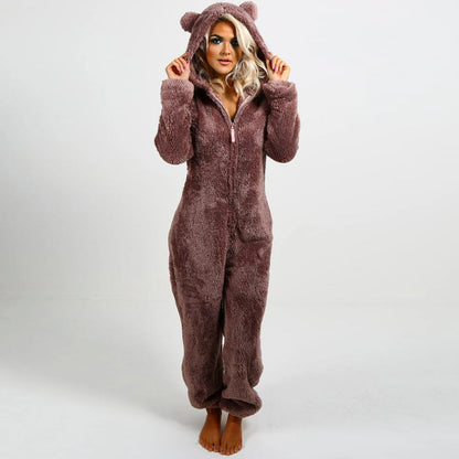 SnuggleSuits - Superzachte Fleece Onesie met Berenoortjes