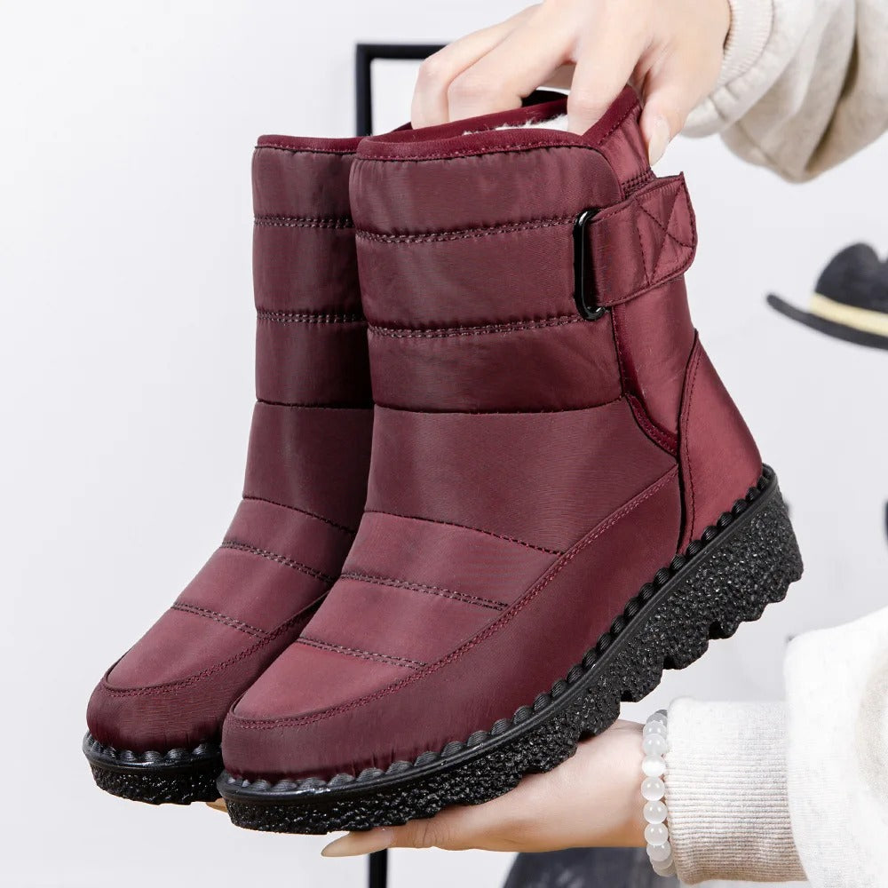 Waterdichte Dames Snowboots – Warme & Antislip Winterlaarzen