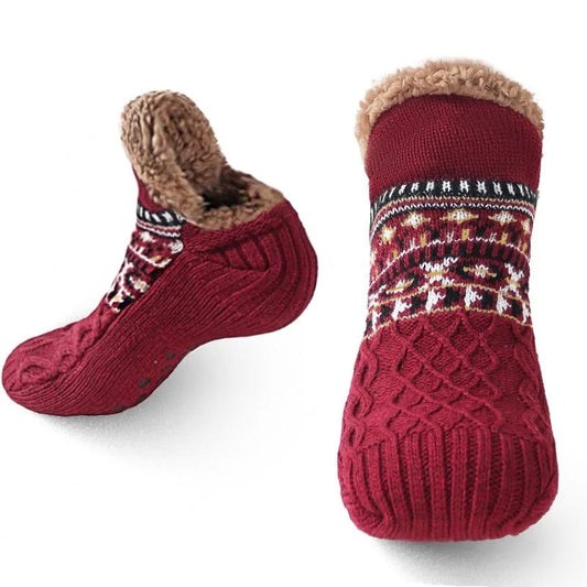 Warme Antislip Huissokken – Winter Sloffen