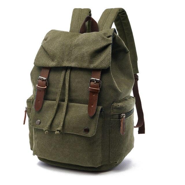 WanderPack – Grote Vintage Canvas Rugzak