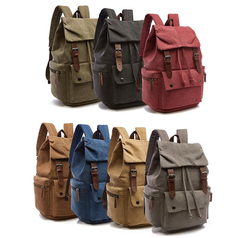 WanderPack – Grote Vintage Canvas Rugzak