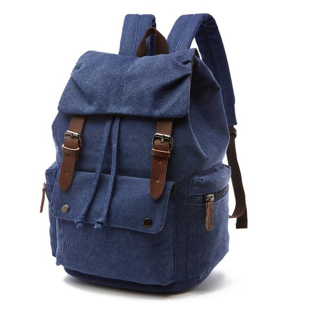 WanderPack – Grote Vintage Canvas Rugzak
