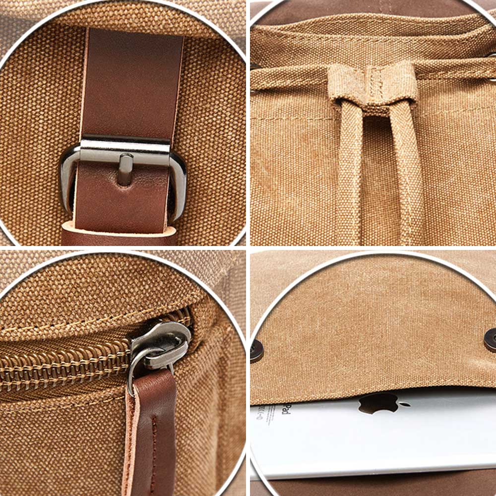 WanderPack – Grote Vintage Canvas Rugzak